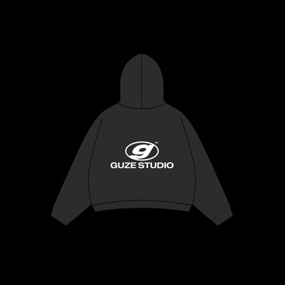 ZIP HOODIE NEGRO
